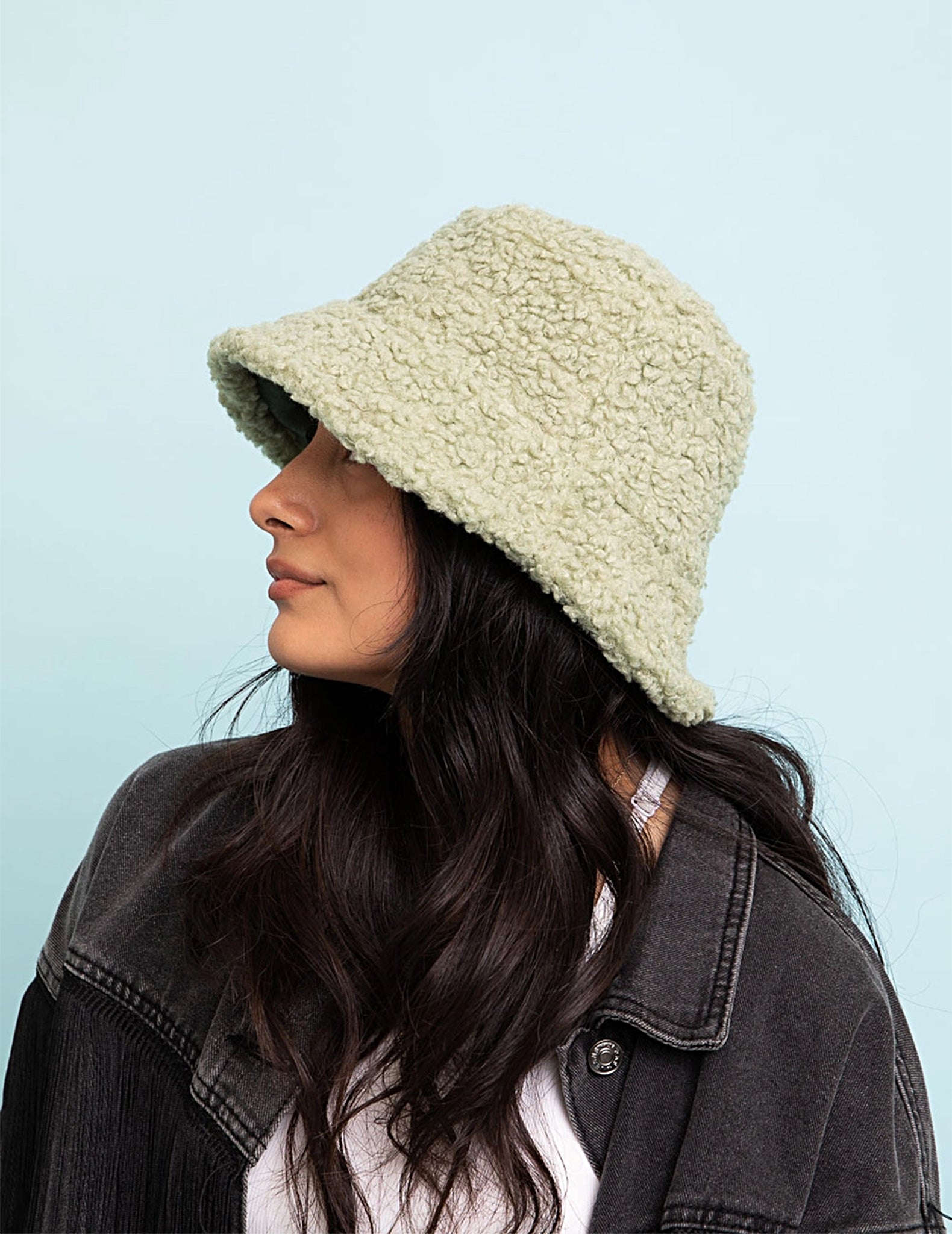 Ryan Suede + Sherpa Reversible Bucket Hat – Cuffs.