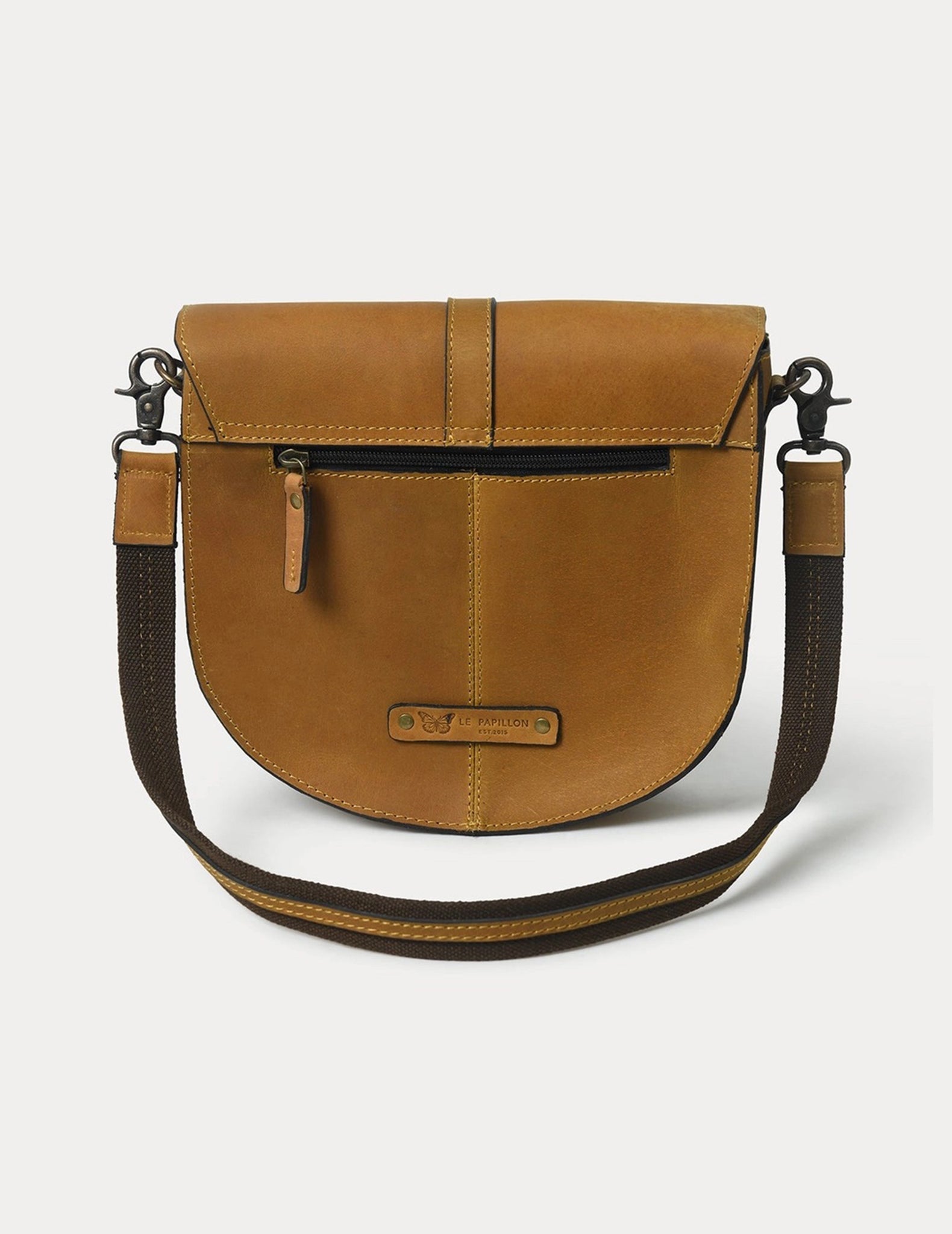 PATRICIA NASH BARCELONA Brown Italian Leather Crossbody Saddle Bag Purse |  eBay