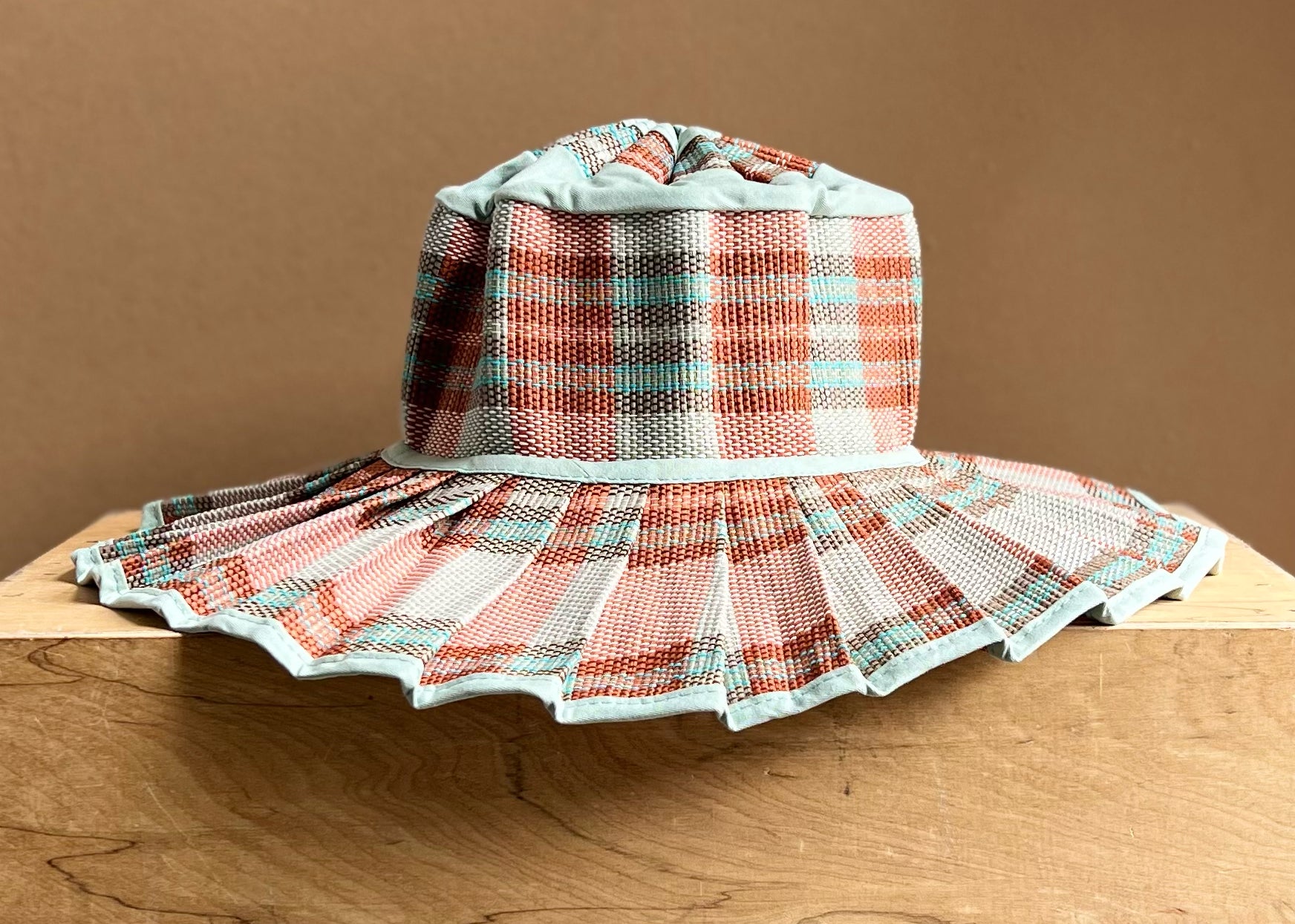 Maisie Foldable Pleated Straw Sunhat