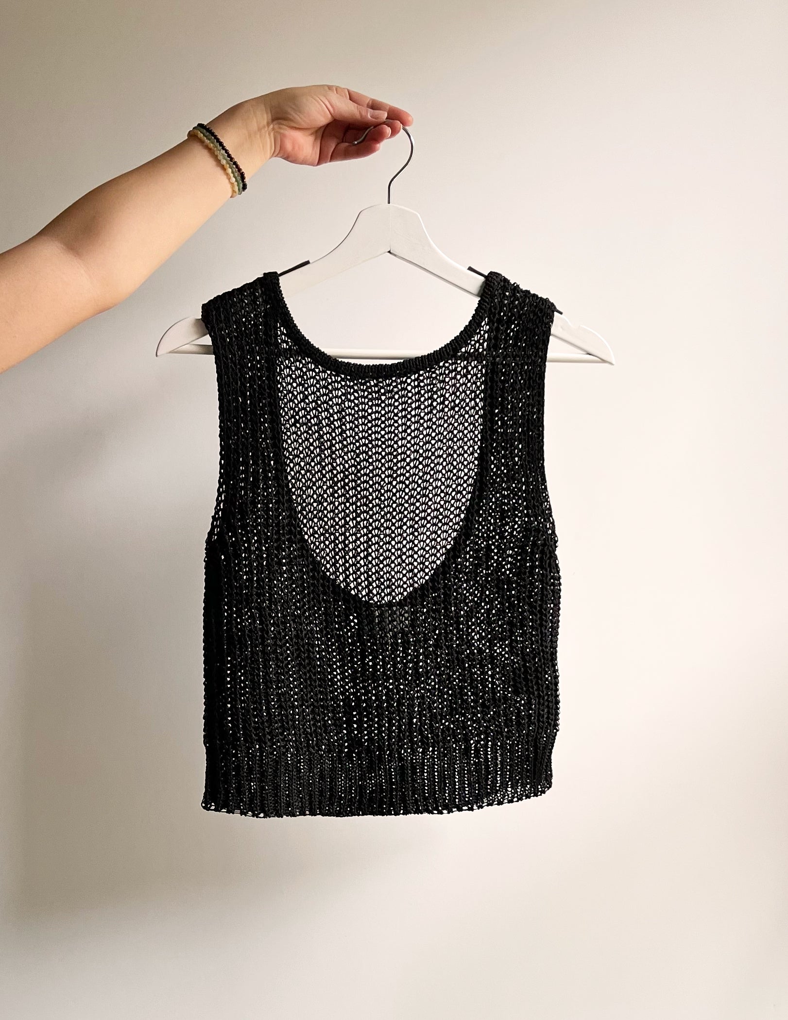 トップス Eaphi SPANGLE KNIT SLEEVELESS TOPS SPANGLE KNIT SLEEVELESS TOPS